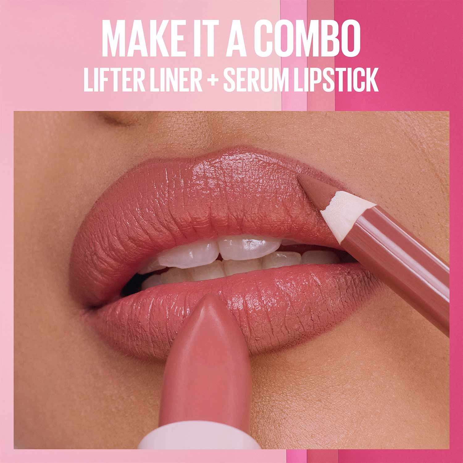 Maybelline Serum Lipstick ATF Macro Combo